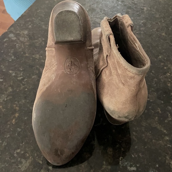 Ash Jalouse Suede/Leather Booties - Picture 7 of 8